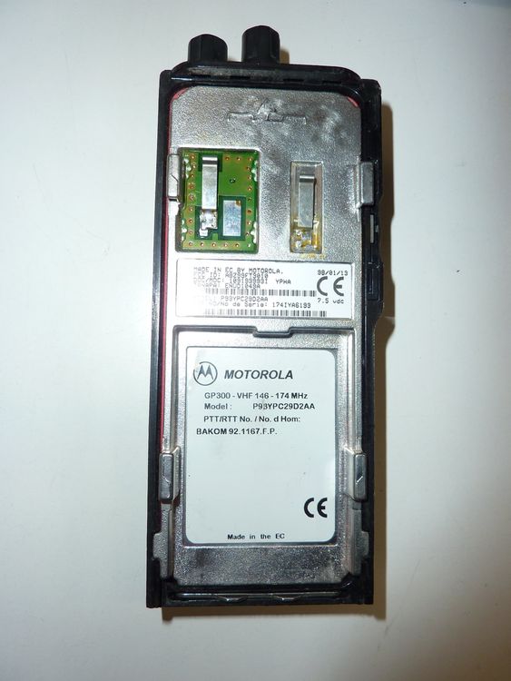 MOTOROLA MXP-600 UHF TETRA Walkie-walkie professionnel UHF 350-470 Mhz