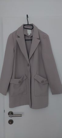 H&M Blazer Mantel, beige, Grösse XS. Top Zustand