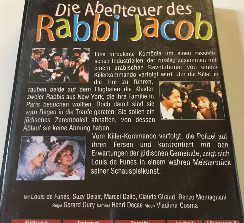 Die Abenteuer des Rabbi Jacob - Louis De Funès in New York! | Kaufen ...