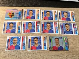 Topps Champions League 2014-15 FC Basel 11x Bilder