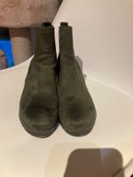 Stiefeletten Tamaris Damen grün Wildlederoptik
