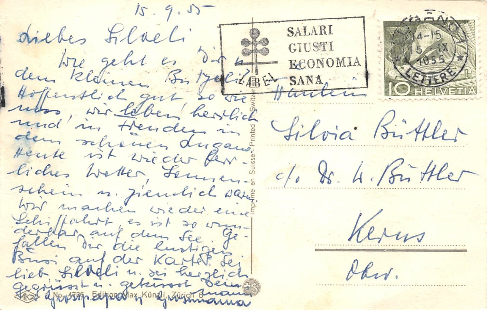 Cartoline postali: Vermenschlichte Katzen – Usato da Ottikon b.Kemptth. venduto da Neptun1974 1