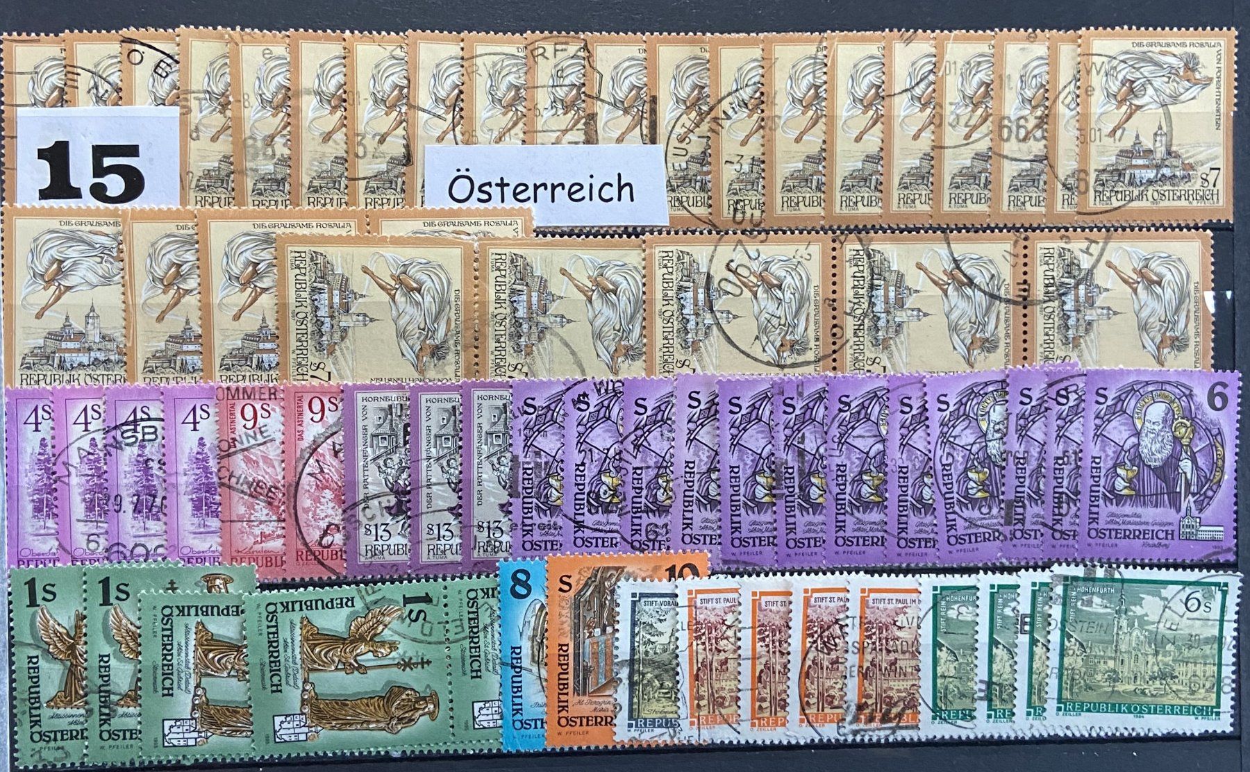 Tutti i francobolli: Lot Marken Österreich – Usato da Böckten venduto da Hansi36 2