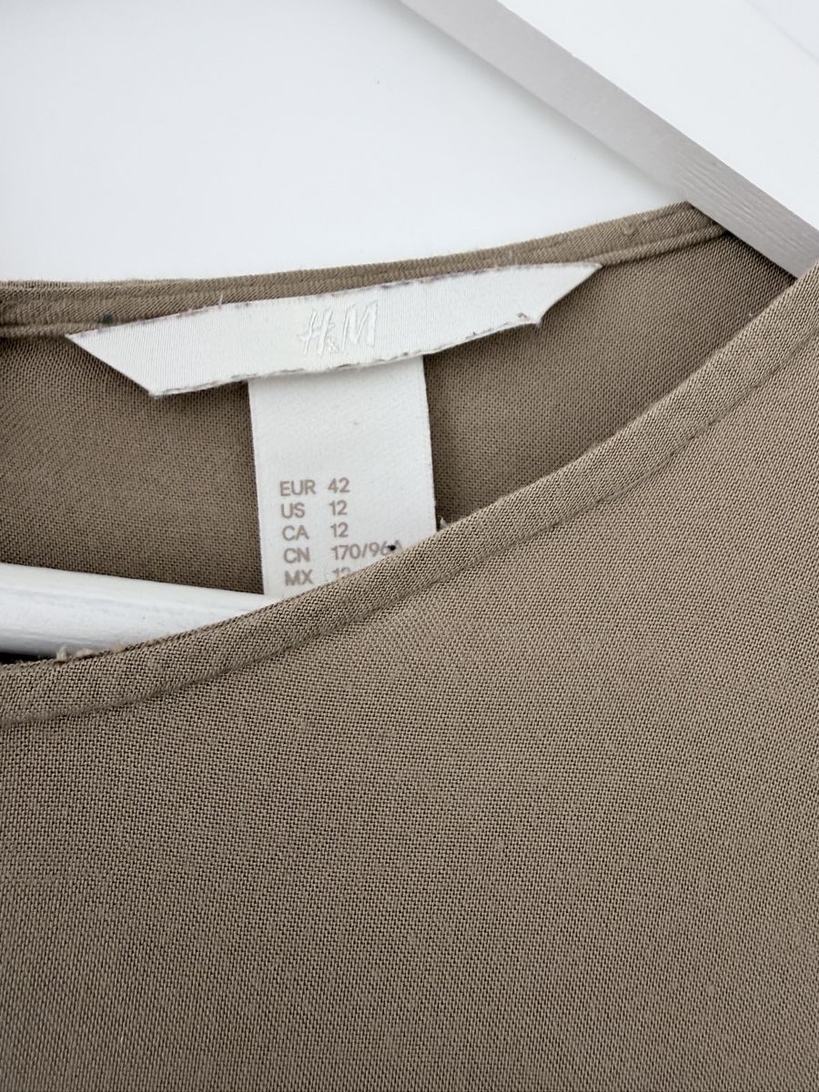 H&M Vestiti: H&M Kleid, Khaki, Grösse 42 – Usato da Schaffhausen venduto da sam_8jng 1
