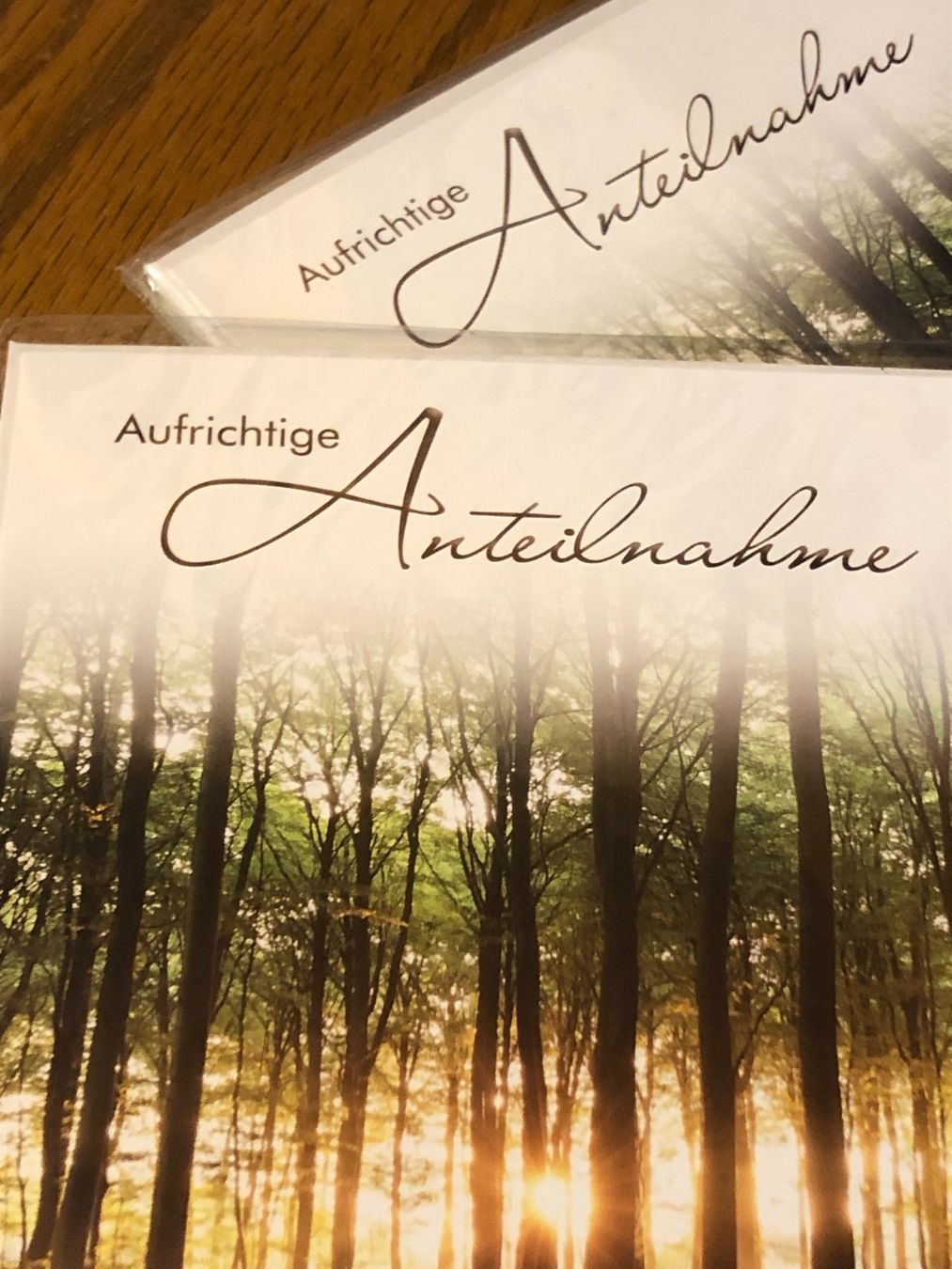 Cartoline: Trauerkarten – Nuovo e nell'imballaggio originale da Feuerthalen venduto da Sct3 2