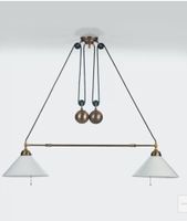 Berliner Messinglampe Doppelzugleuchte - Manufaktum