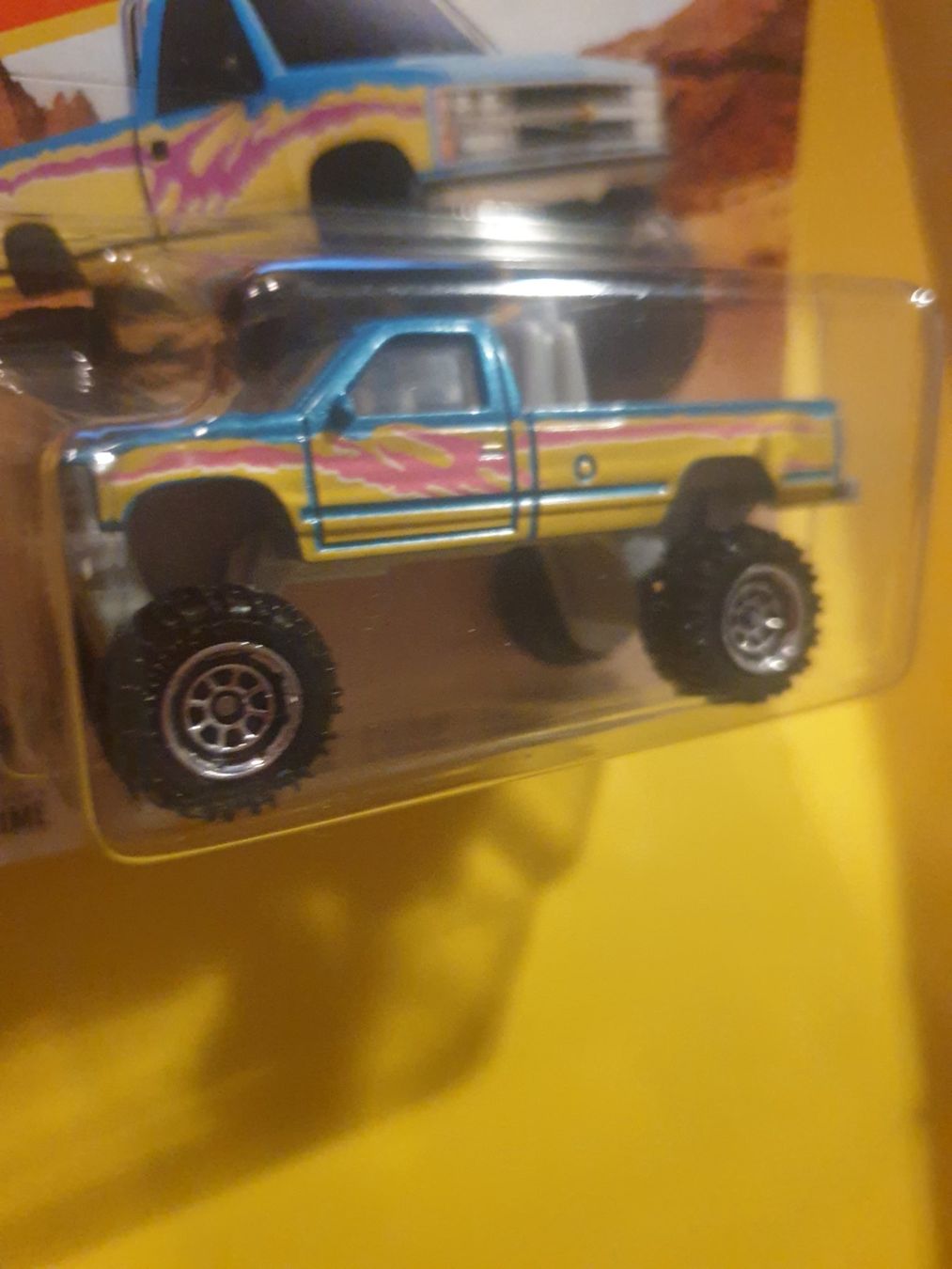 Matchbox Modellini d'auto: Matchbox CHEVY K1500 PICKUP – Nuovo e nell'imballaggio originale da Oftringen venduto da Rotor 5