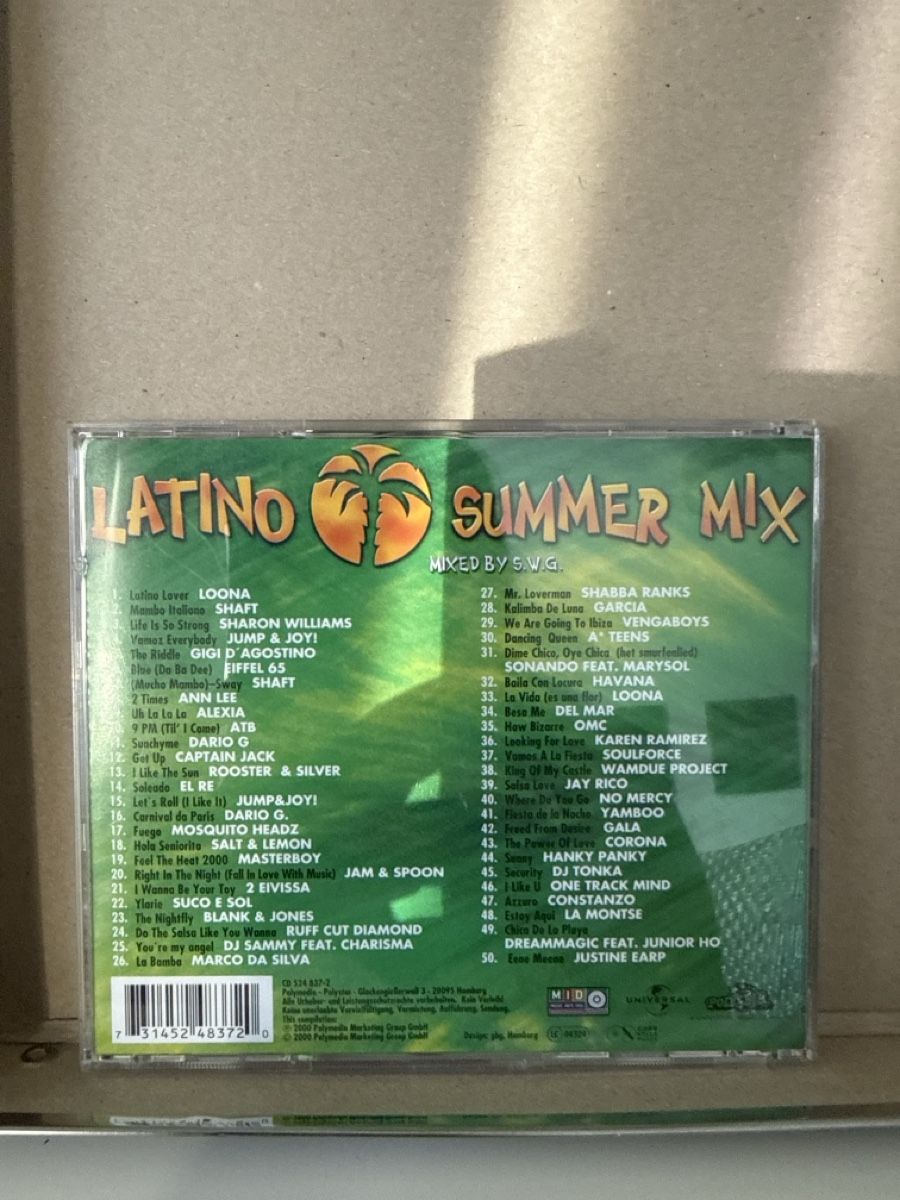 CDs: CD Latino Summer Mix gebraucht – Gebraucht aus Zuzwil SG von Boho-Style 1