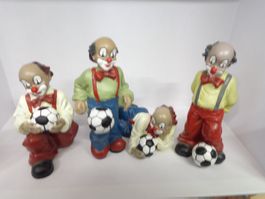 Gilde Clowns Fussballer vier Stück