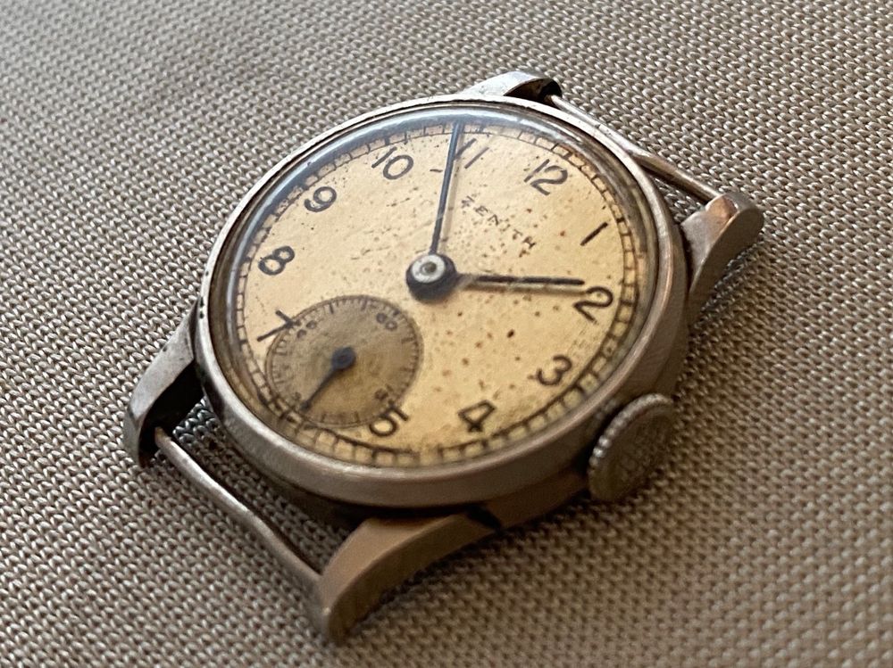 Montre Bracelet Vintage Zenith - Pièce Ancienne De Collection, Unisexe