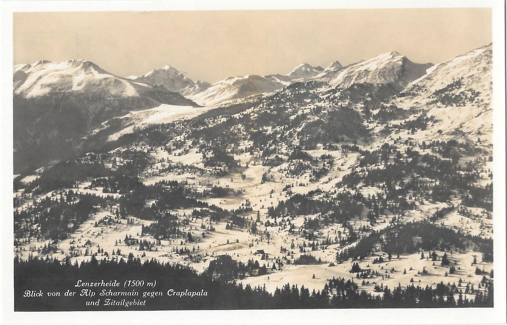 Cartes postales: Lenzerheide gegen Craplapala – D'occasion à Olten par clotaldi