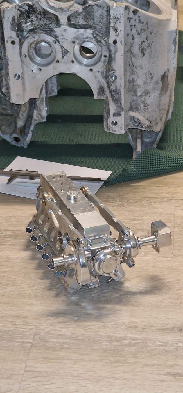 Motori: Daimler Benz DB-605 Modellmotor Prototyp Flugmotor – Difettoso da Rorschacherberg venduto da proudschweiz 1