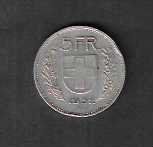 Alle Münzen: CH -  5  Fr.  1952  SILBER  Gebraucht – Gebraucht aus Gordola von coinsandnotes