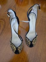 Zara Basic High Heels, schwarz, Grösse 37 mit Nieten!