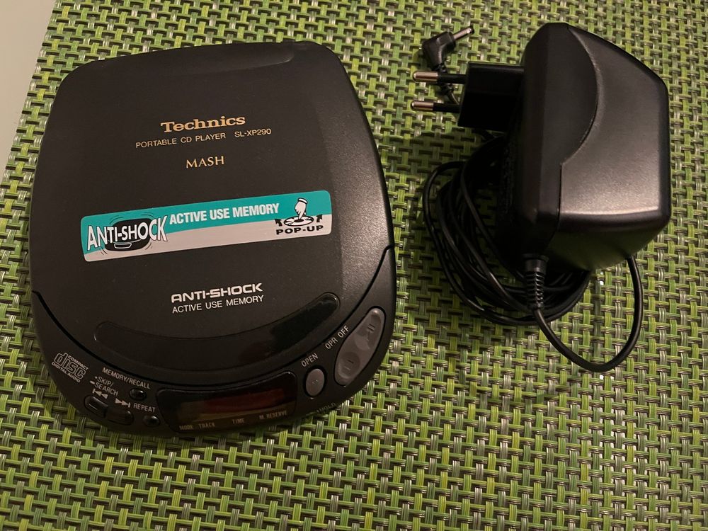 Technics SL-XP290 Discman CD Spieler portabel top Zustand (Gebraucht ...
