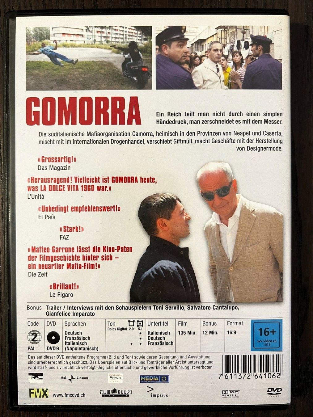 Alle DVDs: Gomorra – Gebraucht aus Zürich von FilmFreunde 1