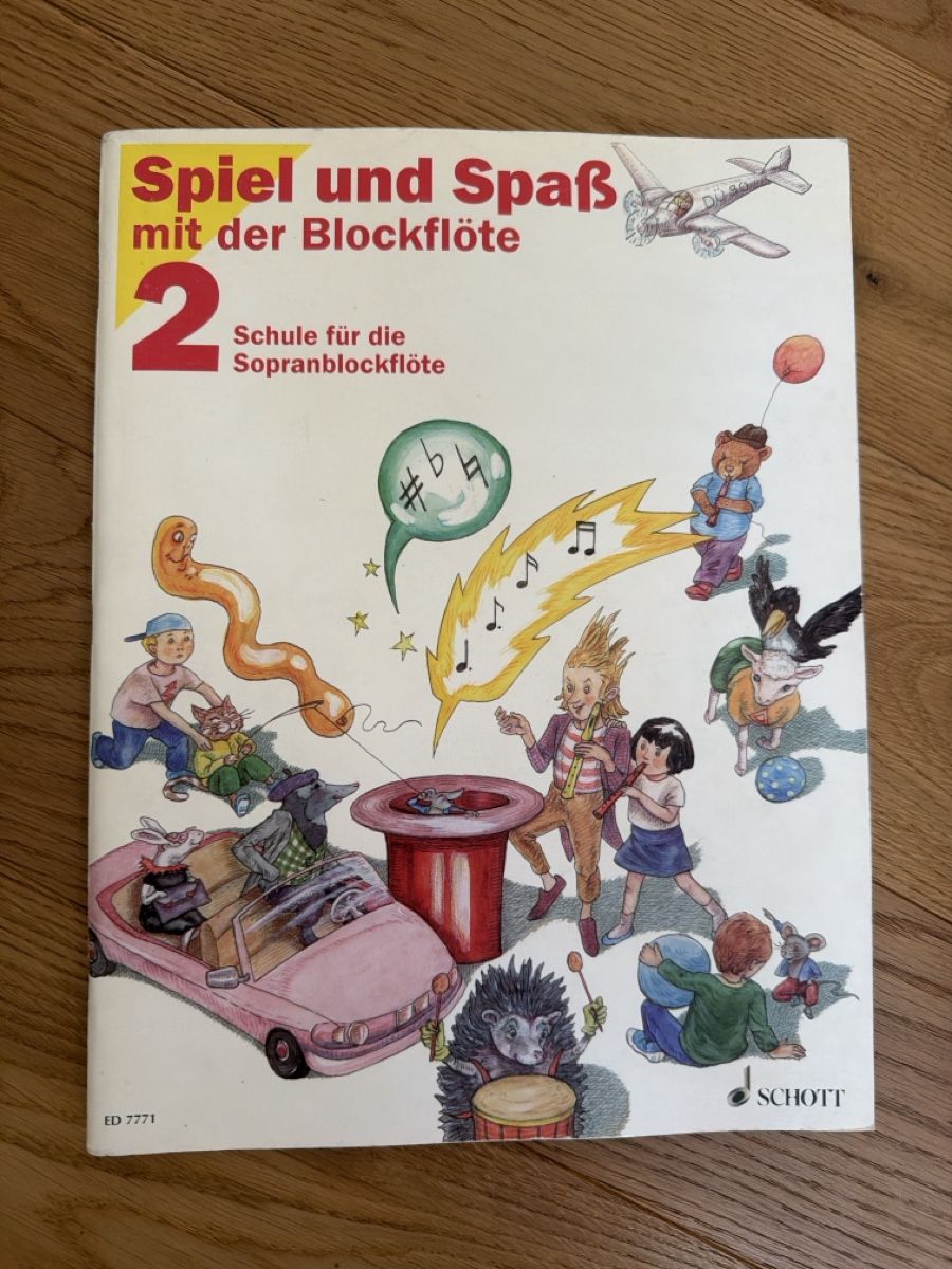 Livres: Spiel und Spass mit der Blockflöte 2 Schule – D'occasion à Oberdorf NW par sab_qgz6
