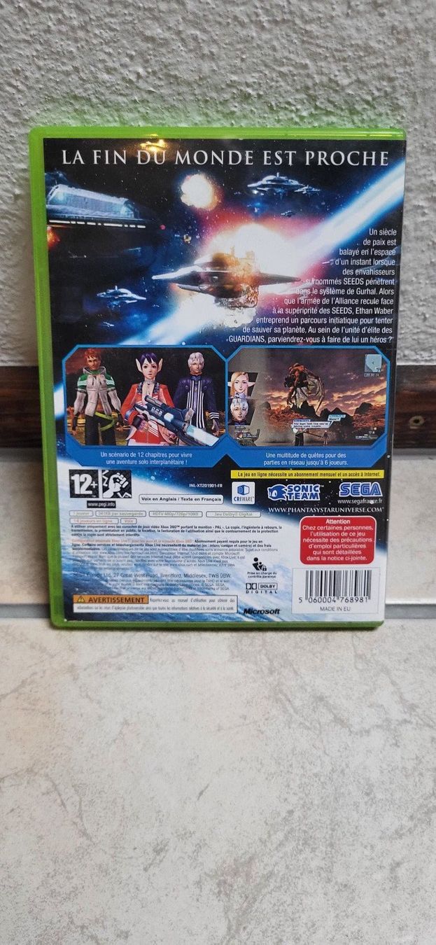Microsoft Giochi: Xbox 360 – Phantasy Star Universe – Usato da Münsingen venduto da Heroism2010 1