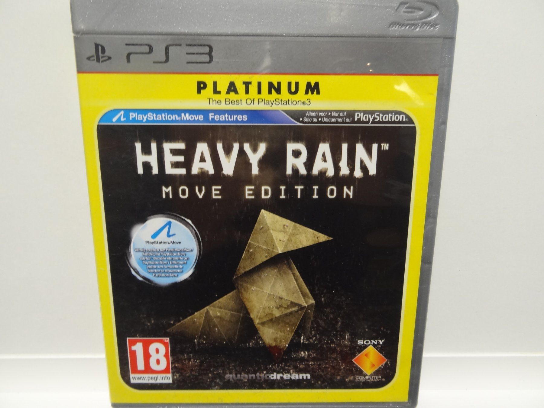 Sony Giochi: Heavy Rain Move Edition PS3 Platinum – Usato da luzern venduto da musicandart