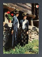 AK Walliser Trachten Lötschental Costumes du Valais