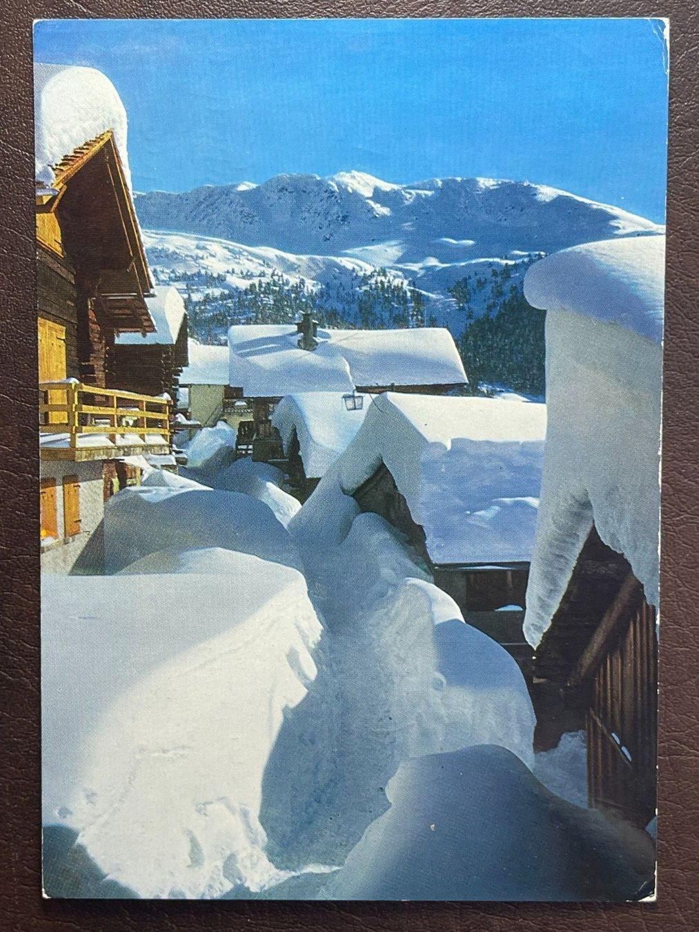 Ansichtskarten: Chandolin - Hiver – Gebraucht aus Steg VS von danwer74