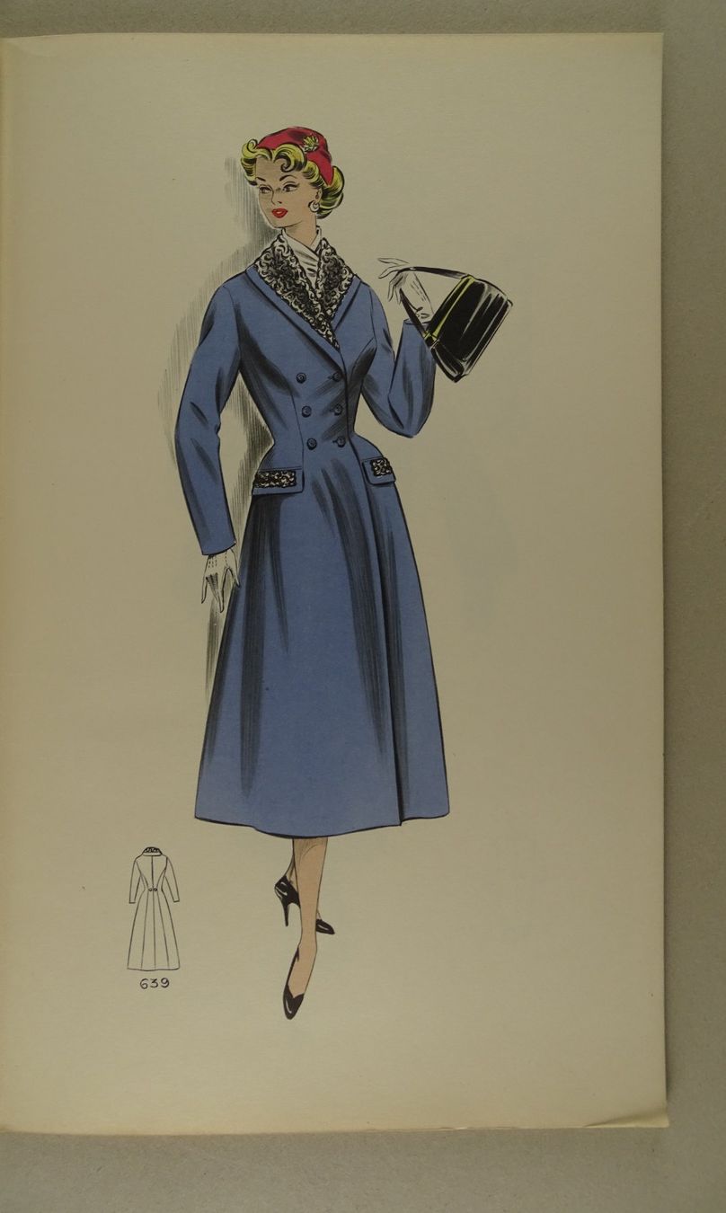 Bücher: MODE, MODEZEITSCHRIFT CLASSIQUE ET ELEGANT HIVER 1957 – Gebraucht aus Grüningen von Kartensammler 2