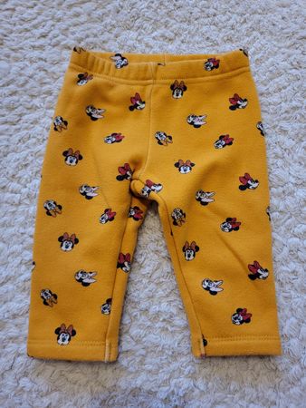 Warme Baby-Hose mit Disney Muster, Grösse 68, Top!