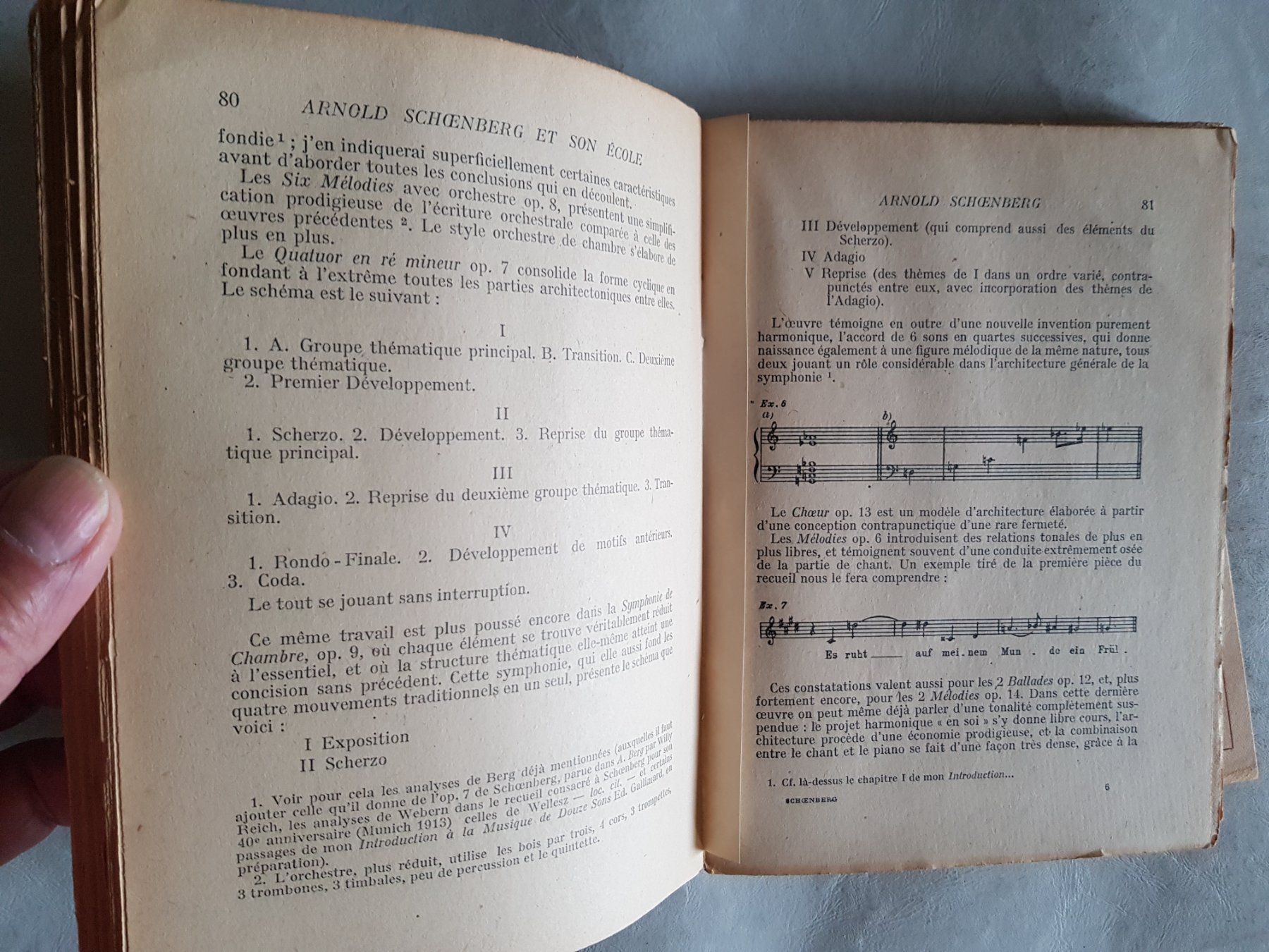 Bücher: Schoenberg et son école - René Leibowitz - 1947 – Gebraucht aus Walterswil BE von Lonitti 6