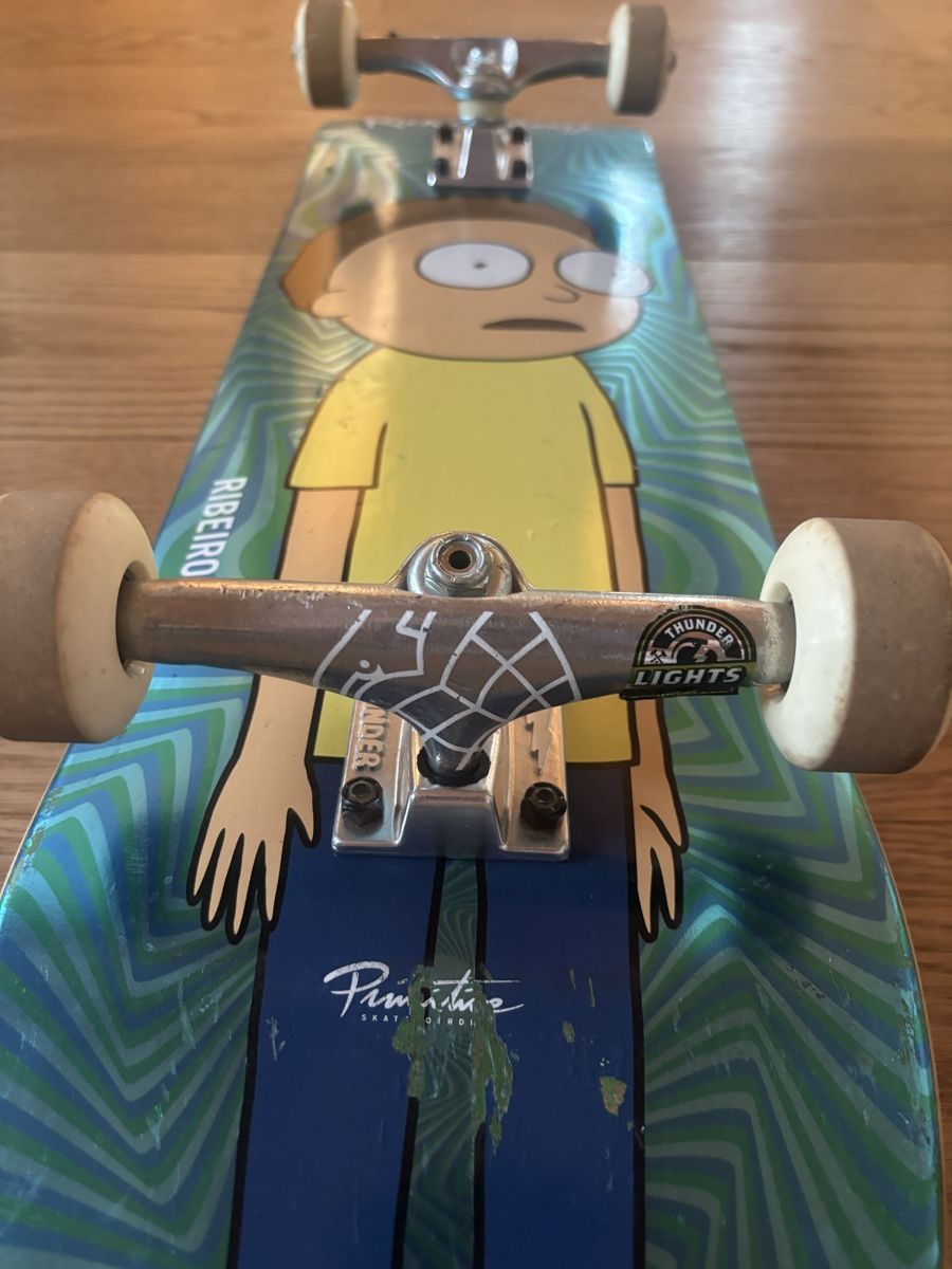 Skateboards: Primitive skateboard top kompomenten thunder lights bones – Usato da Chur venduto da Lolipop33333 1