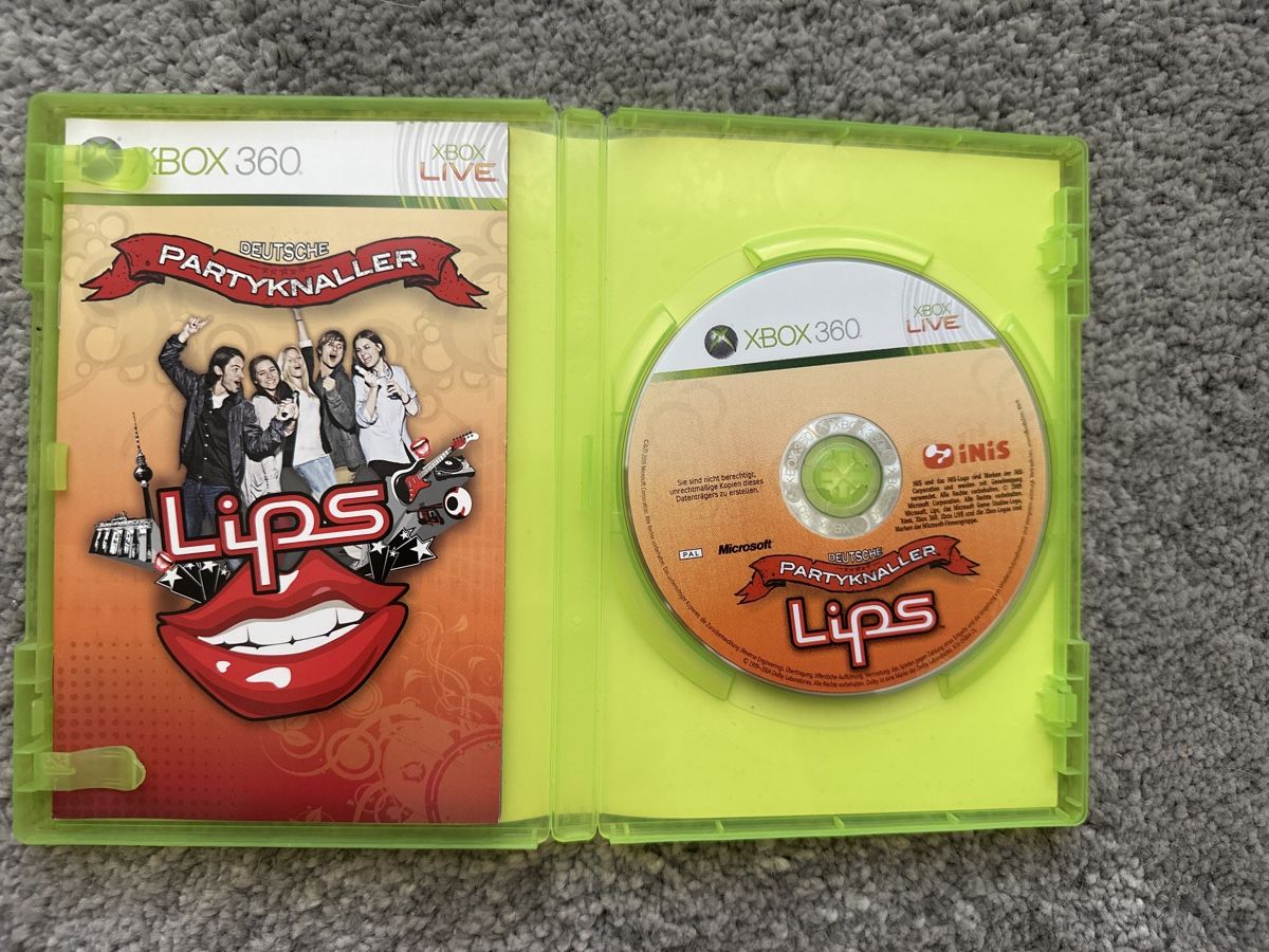 Giochi: Xbox 360 Spiel: Lips - Deutsche Partyknaller – Nuovo (secondo la descrizione) da Wangen SZ venduto da Jaay_Sky 2