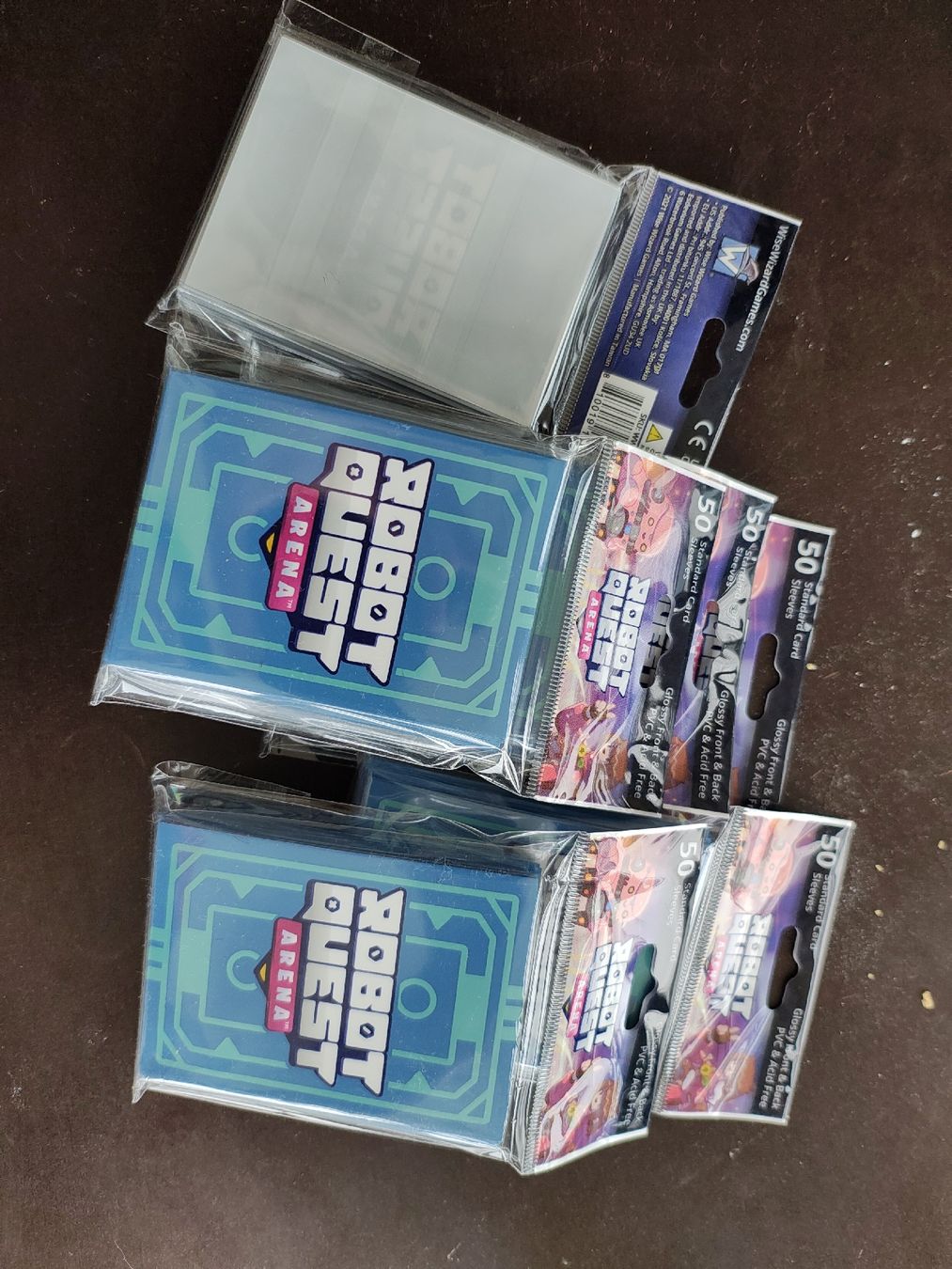 Giochi: Robot Quest Arena: Card Sleeves Bundle 300 stk – Nuovo e nell'imballaggio originale da Zürich venduto da lastsec