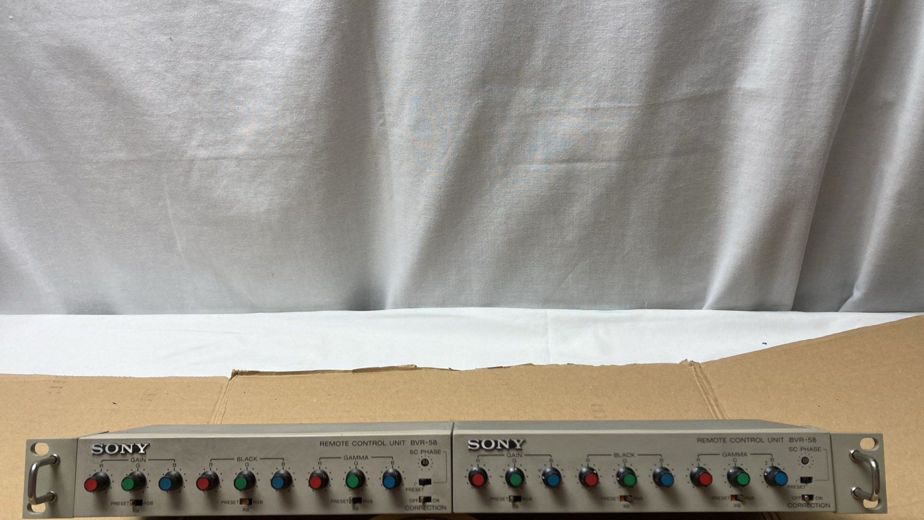 Sistema di controllo: Sony Remote Control Unit BVR-58 – Usato da Dietikon venduto da Rima57