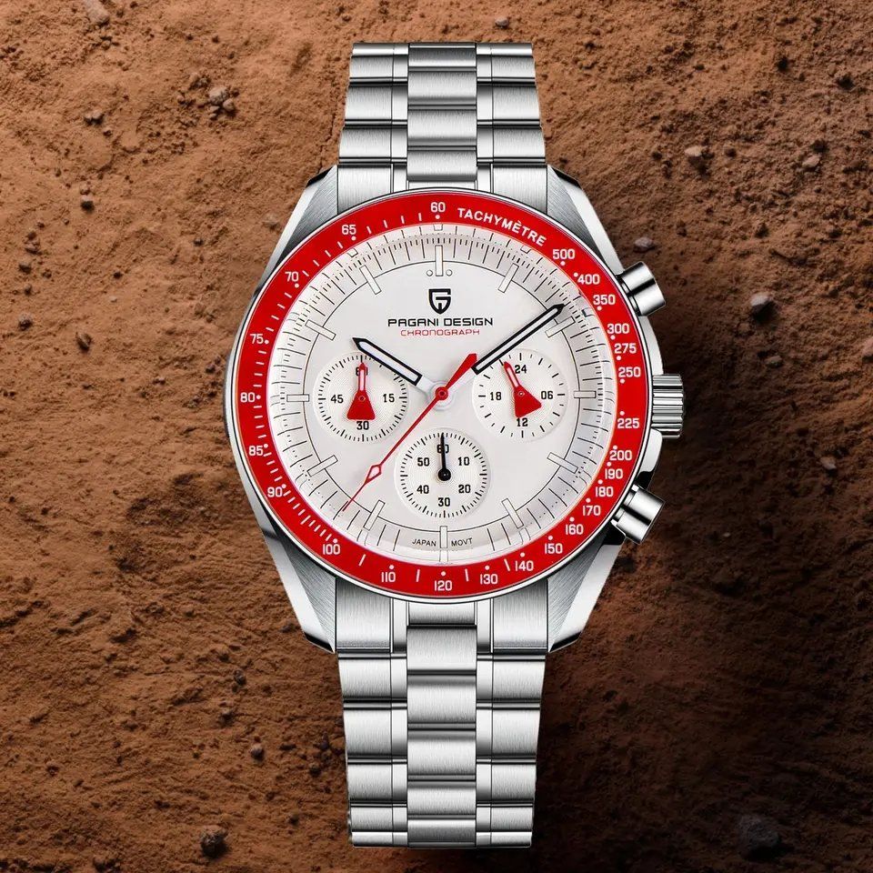 Pagani Design Uhren: Pagani Design Hommage Speedmaster – Neu und originalverpackt aus Suhr von sjay.Cv