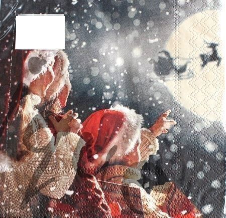 Tovaglioli: Serviette there is santa (1214) 2Stk. – Nuovo (secondo la descrizione) da Schlatt TG venduto da kreativ-atelier