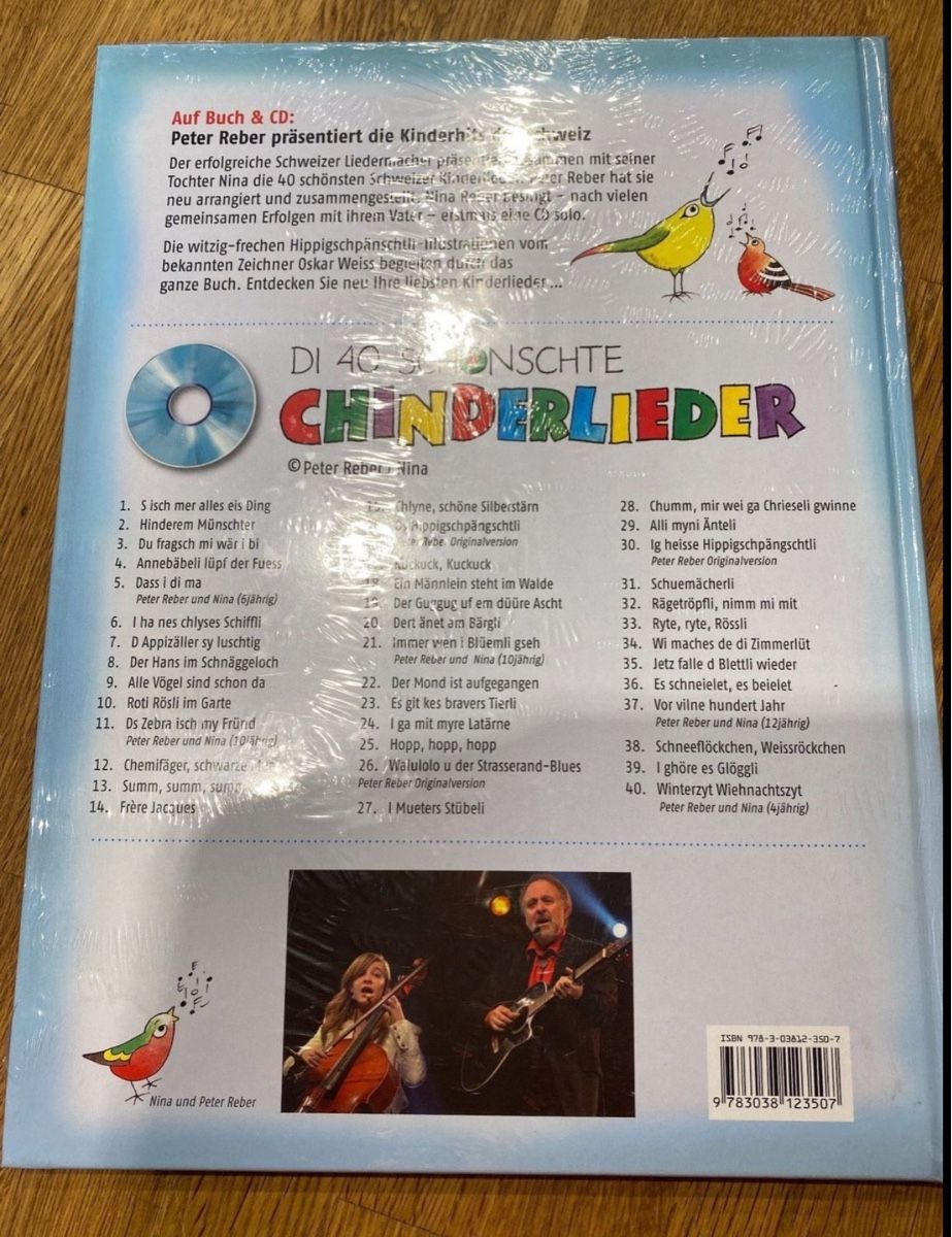 Libri: Peter Reber Buch mit CD, neu und Originalverpackt – Nuovo e nell'imballaggio originale da Krauchthal venduto da Kiddy32 1