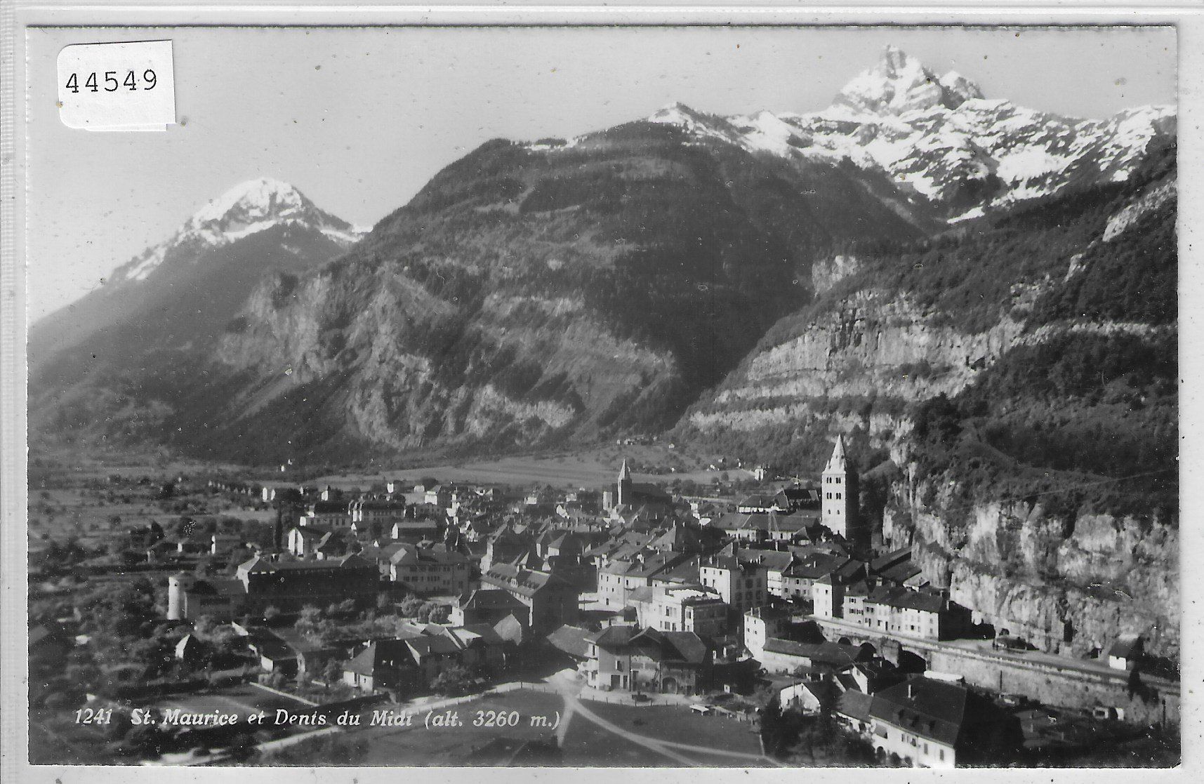 Cartes postales: St. Maurice - Vue generale – D'occasion à Ettingen par Kartenplanet