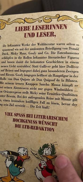 Fumetti: Literatur aus Entenhausen – Usato da Finsterhennen venduto da spe_j6zr 4