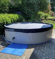 Bestway Pool mit Pumpe, Leiter und Abdeckblache