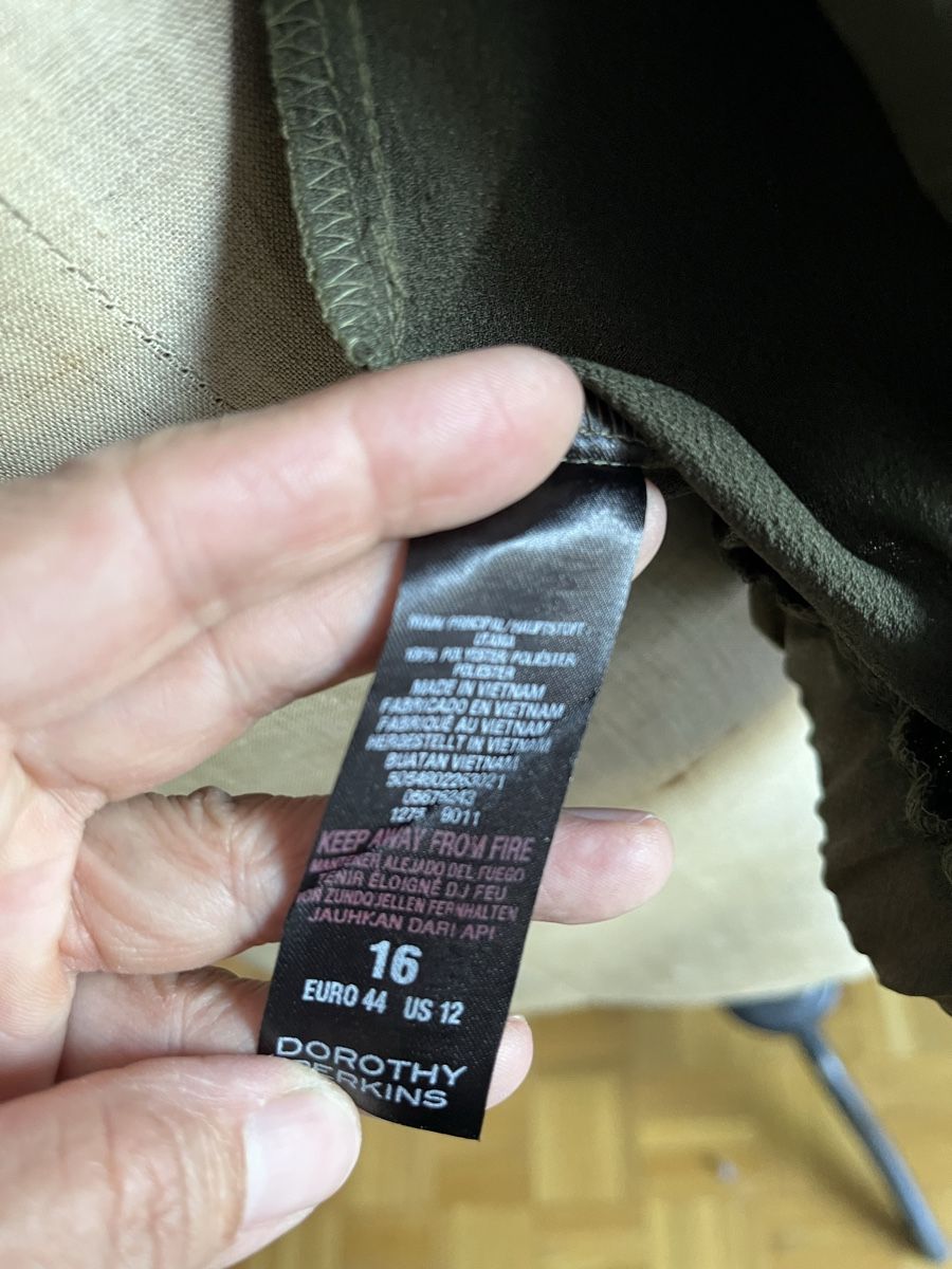 Giacche: Veste courte en satin vert T44 – Nuovo (secondo la descrizione) da Genève venduto da ct_fqr8 3