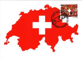 Maximumkarte Pro Patria - Schweizer Kulturgut