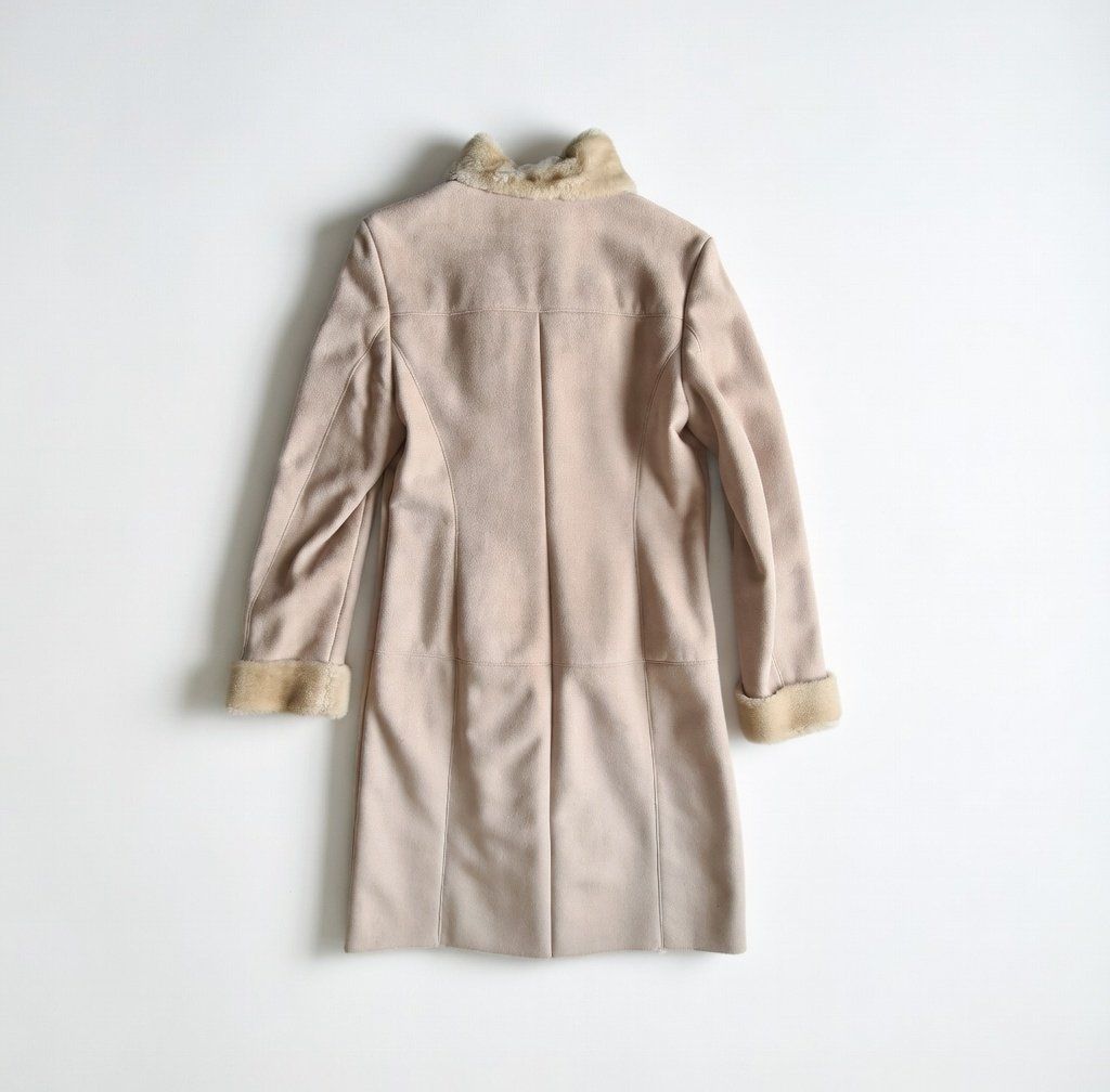 Zara Manteaux: Manteau effet daim beige clair - Taille M – D'occasion à Renens VD par del_t2kx 3