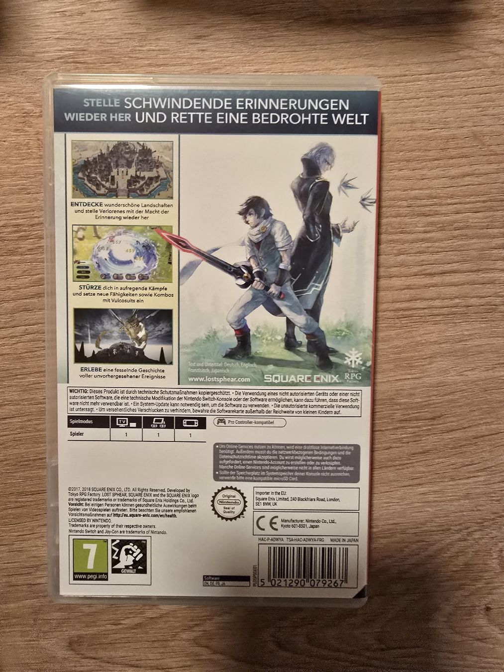 Nintendo Giochi: Lost Sphear - Nintendo Switch Spiel - Top Zustand – Usato da Chur venduto da 1996hiphop 1