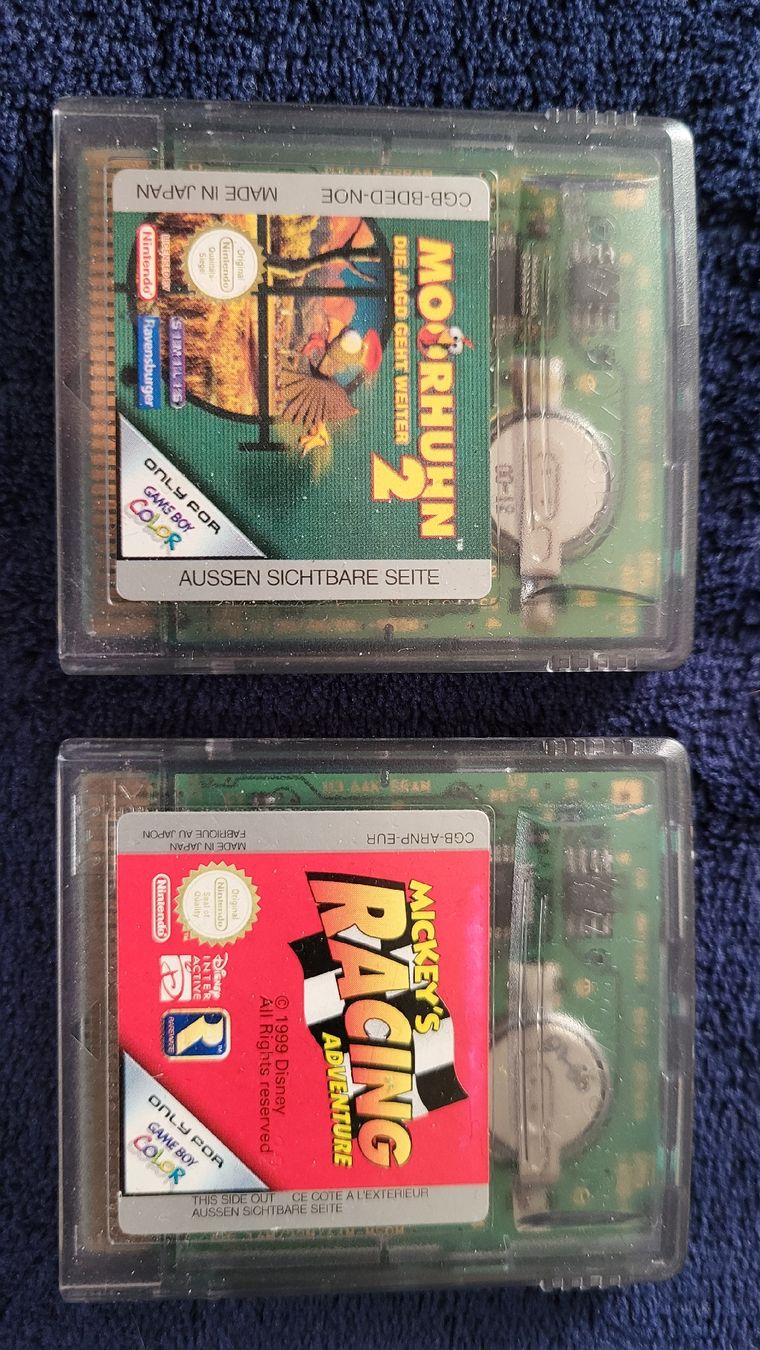 Nintendo Giochi: Game Boy Color Spiele Set.2x Top. – Nuovo (secondo la descrizione) da Biel/Bienne venduto da Retrohr