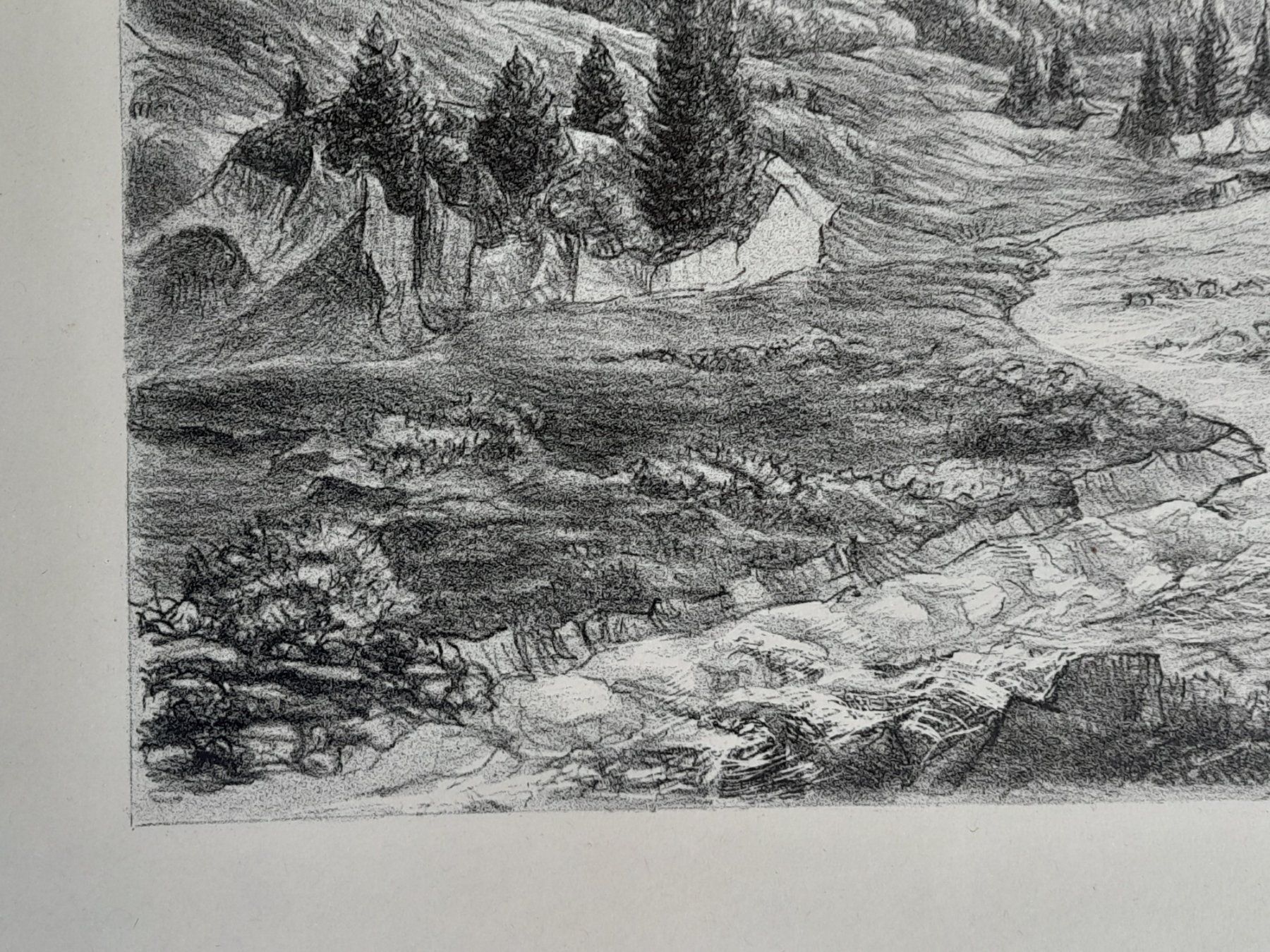 Grafica & Litografie: V.Surbek Litho " Berner Oberland " – Usato da Thun venduto da Treff.....e 5