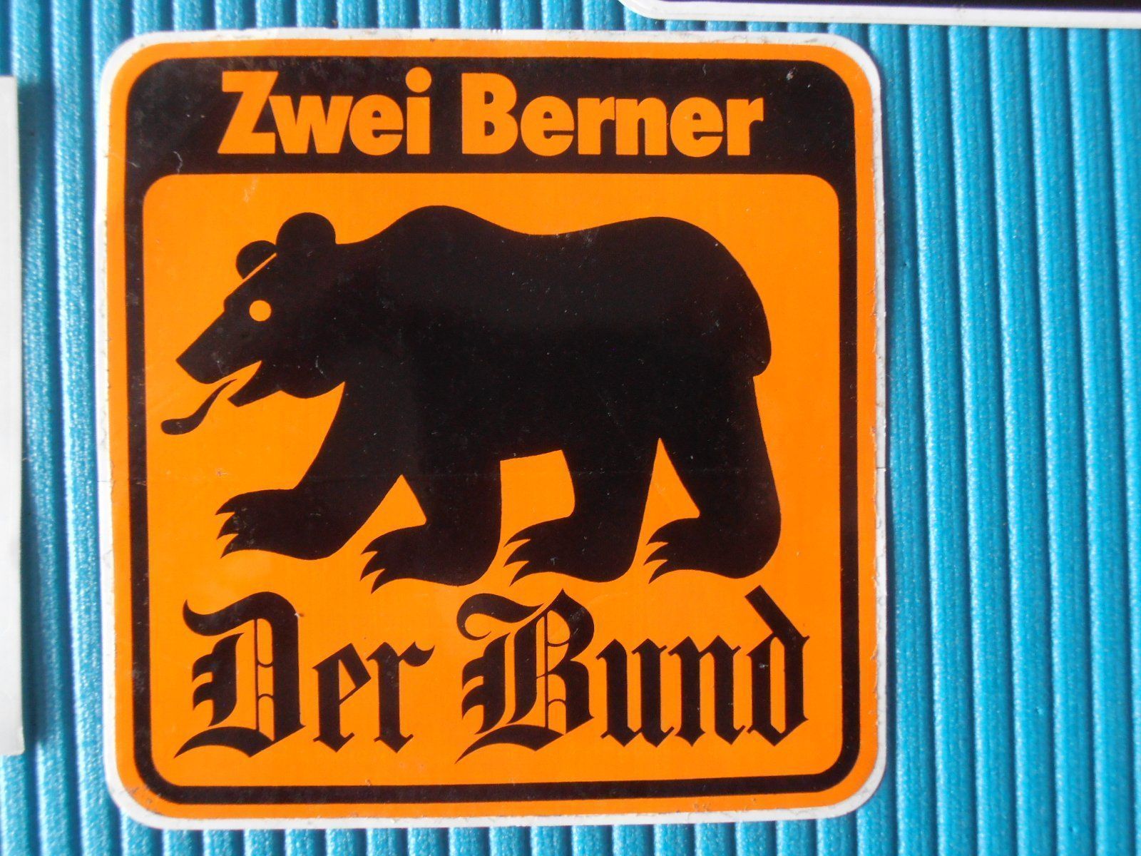 Sticker: Abziehbilder – Nuovo (secondo la descrizione) da bern venduto da malfobe 3