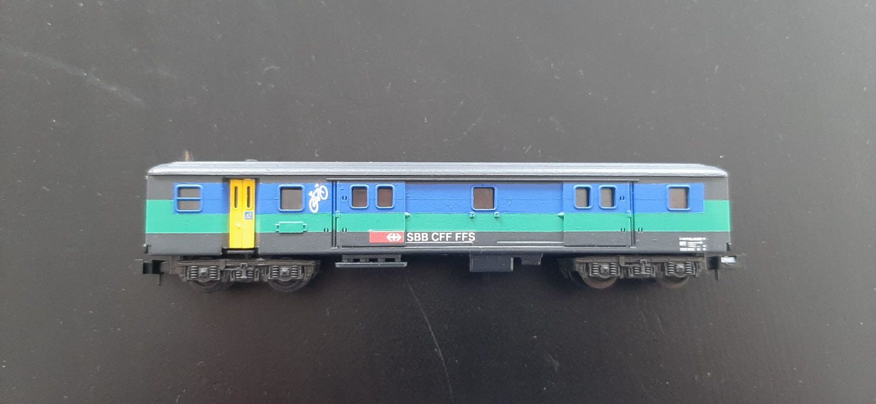 Modellini di ferrovie: Fourgon perroquet / Papagei Vélos – Usato da Colombier NE venduto da Couscous12 2