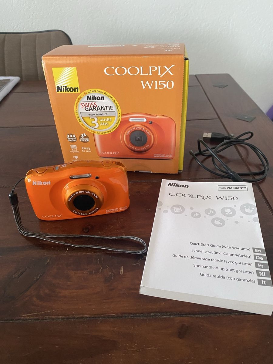 Nikon Fotocamera: Nikon Coolpix W150 wie neu!! – Nuovo (secondo la descrizione) da Etziken venduto da Byama