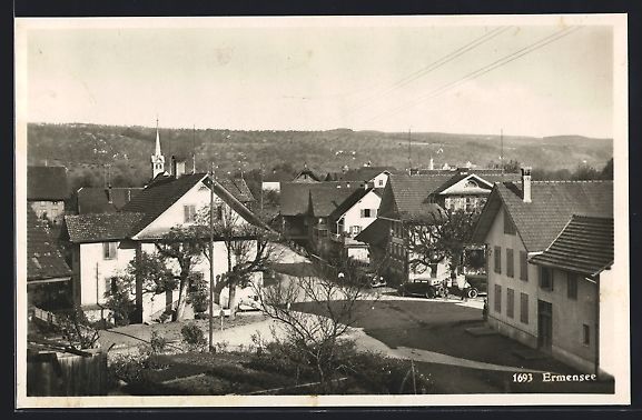 Cartes postales: AK Ermensee, Ortspartie mit Kirche – D'occasion à Berlin par bartko-reher