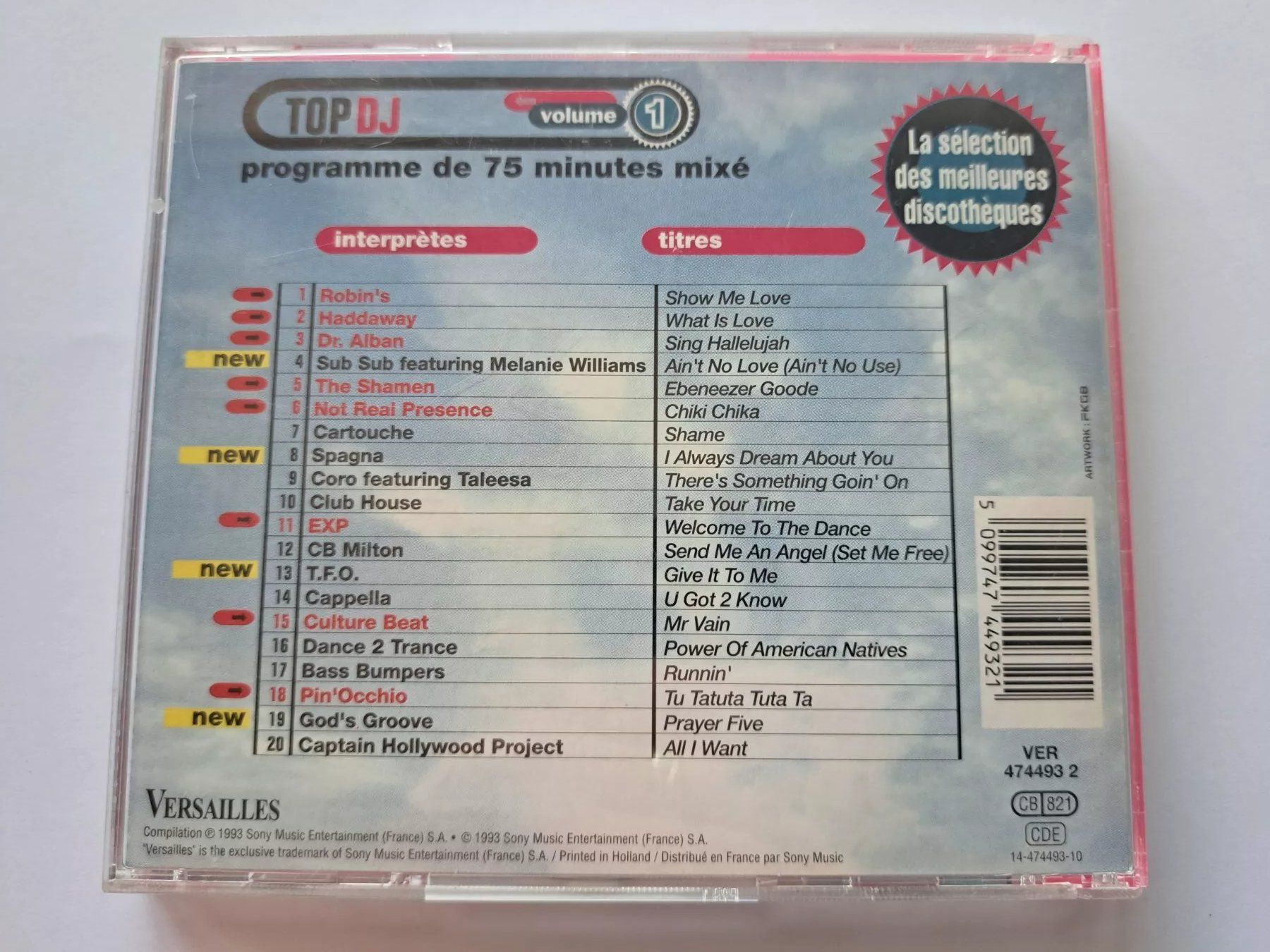 CD: Cd Top DJ Volume 1 – Usato da Pully venduto da bro_n52j 1