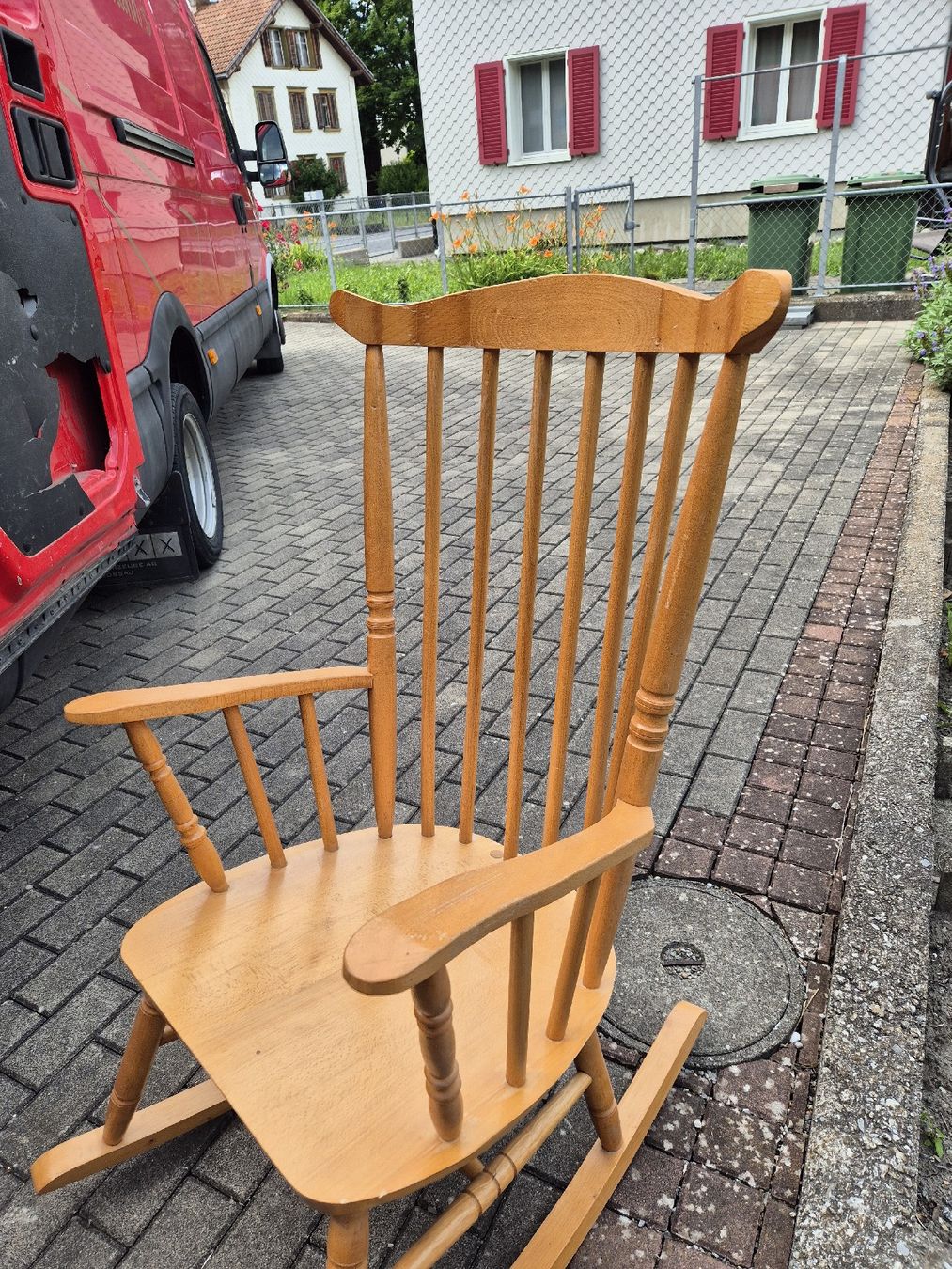 Chaises: Schaukelstuhl – D'occasion à Vilters par Fleiflomi 2